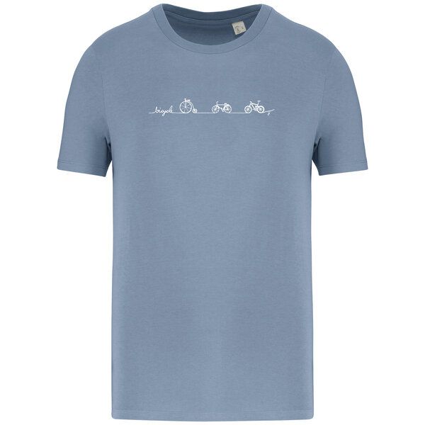 Brandless Basic Bio T-Shirt Bicycle Line Nr. 4 ( 155g/m²) von Brandless