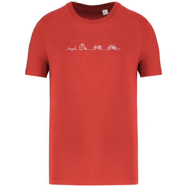Brandless Basic Bio T-Shirt Bicycle Line Nr. 4 ( 155g/m²) von Brandless