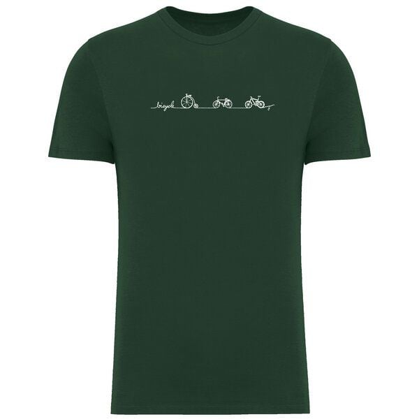 Brandless Basic Bio T-Shirt Bicycle Line Nr. 4 ( 155g/m²) von Brandless