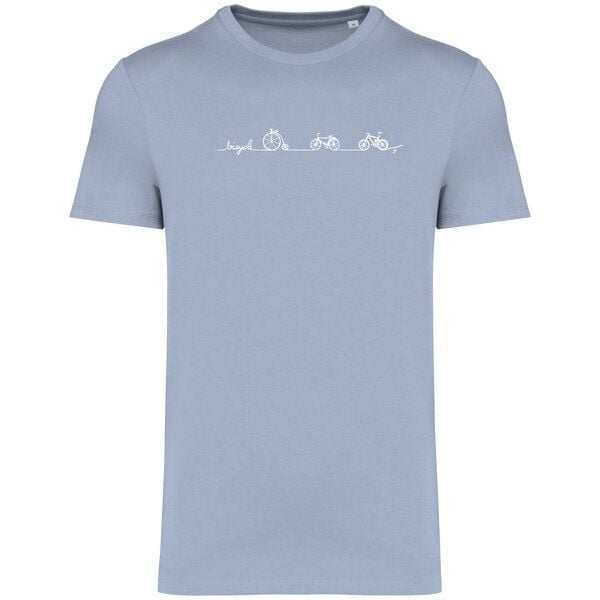 Brandless Basic Bio T-Shirt Men Bicycle Line Nr. 5 ( 180g/m²) von Brandless