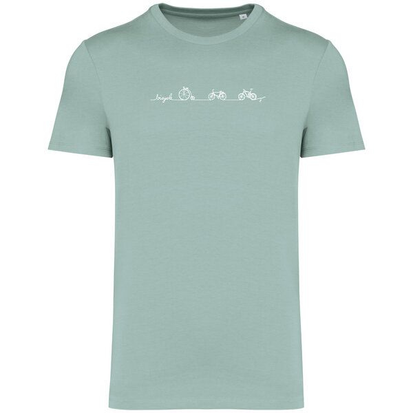 Brandless Basic Bio T-Shirt Men Bicycle Line Nr. 5 ( 180g/m²) von Brandless