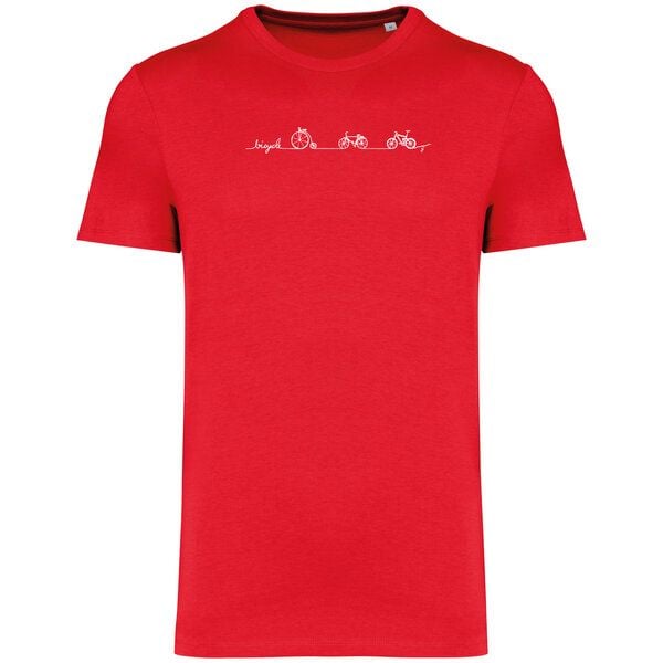 Brandless Basic Bio T-Shirt Men Bicycle Line Nr. 5 ( 180g/m²) von Brandless