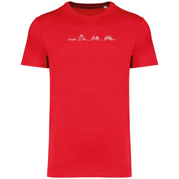 Brandless Basic Bio T-Shirt Men Bicycle Line Nr. 5 ( 180g/m²) von Brandless