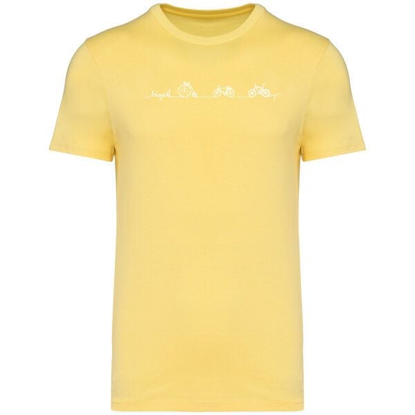 Brandless Basic Bio T-Shirt Men Bicycle Line Nr. 5 ( 180g/m²) von Brandless