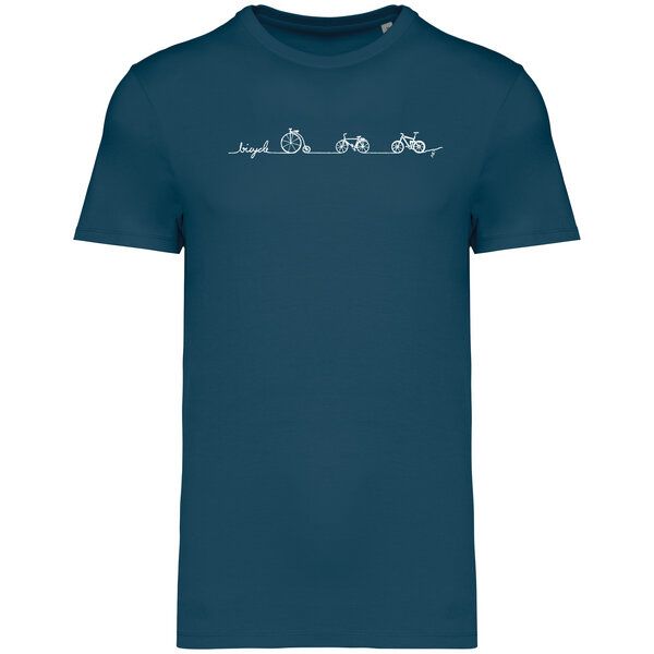 Brandless Basic Bio T-Shirt Men Bicycle Line Nr. 5 ( 180g/m²) von Brandless