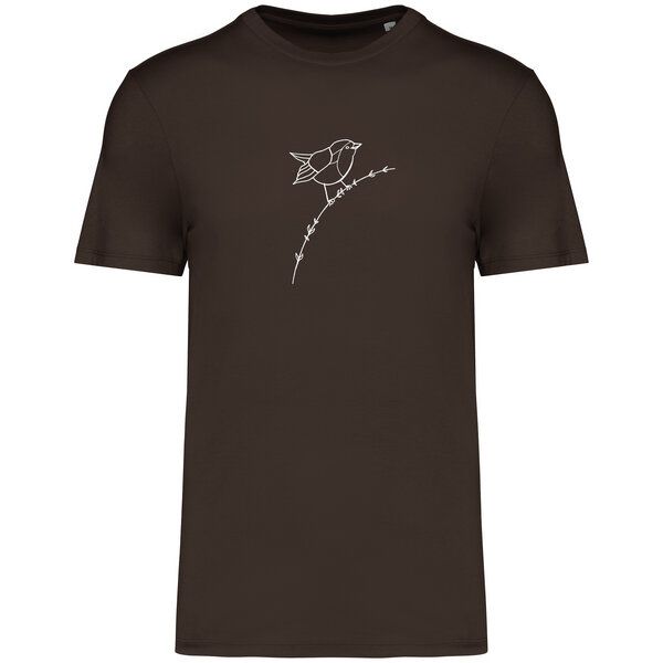 Brandless Basic Bio T-Shirt Rotkehlchen Nr. 4 ( 155 g/m²) von Brandless