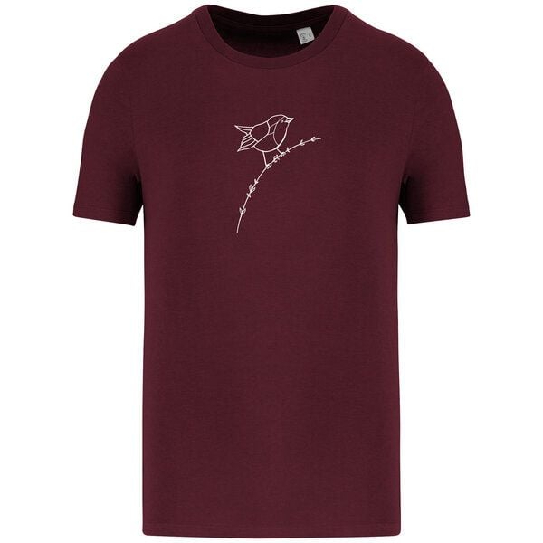 Brandless Basic Bio T-Shirt Rotkehlchen Nr. 4 ( 155 g/m²) von Brandless