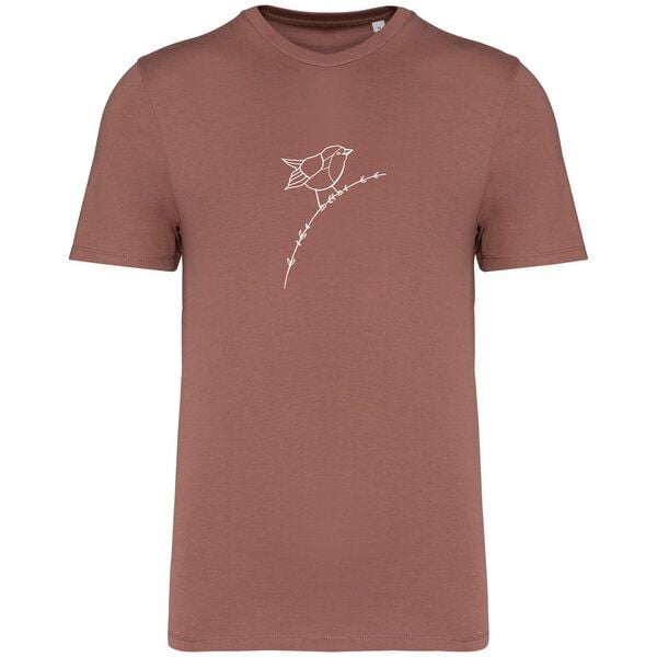 Brandless Basic Bio T-Shirt Rotkehlchen Nr. 4 ( 155 g/m²) von Brandless