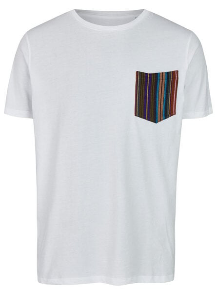 Brandless Basic Bio Taschen T-Shirt (men) Fineline II von Brandless