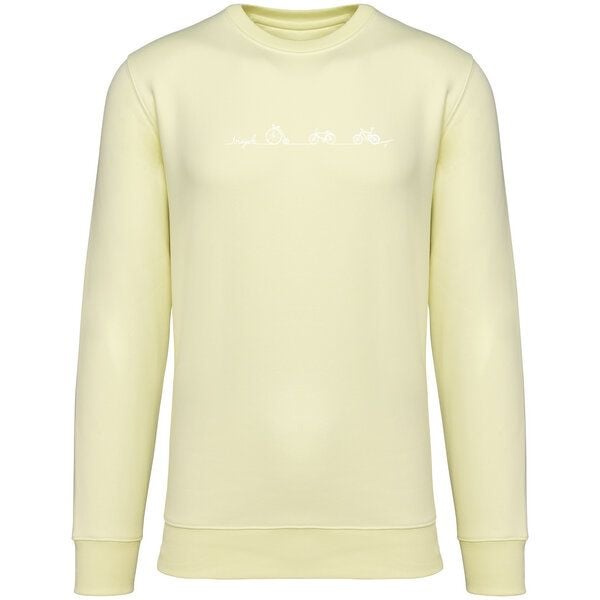 Brandless Basic Bio Unisex Sweatshirt Nr.3 Bicycle Line 350g/m² von Brandless