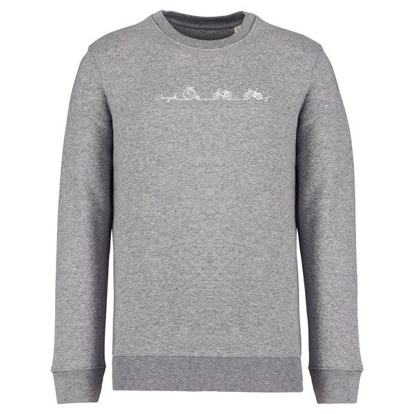 Brandless Basic Bio Unisex Sweatshirt Nr.3 Bicycle Line 350g/m² von Brandless