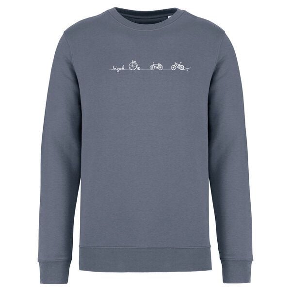 Brandless Basic Bio Unisex Sweatshirt Nr.3 Bicycle Line 350g/m² von Brandless