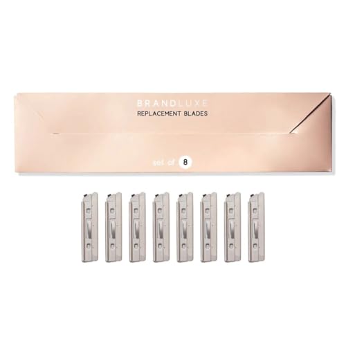 Brandluxe Dermaplaning Razor Refills (4 zählen) von Brandluxe