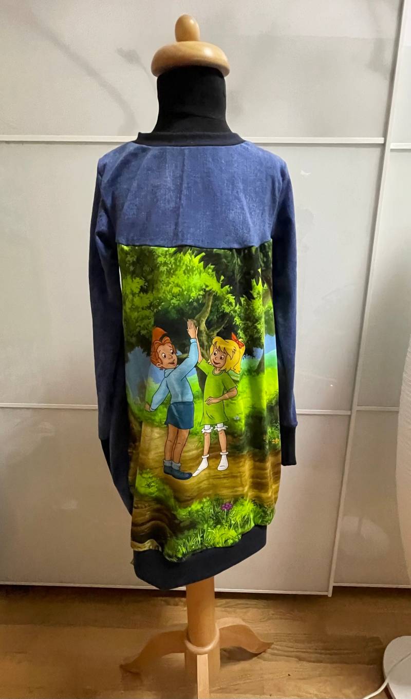 Ballonkleid/Ballontunika "Bibi Blocksberg" 122/128 | Mitwachsend von BrandmadeRegensburg