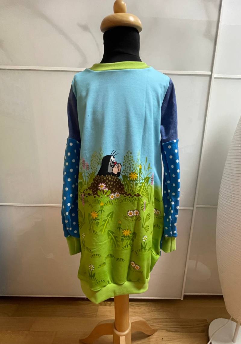 Ballonkleid/Ballontunika "Kleiner Maulwurf" 122/128 | Mitwachsend von BrandmadeRegensburg