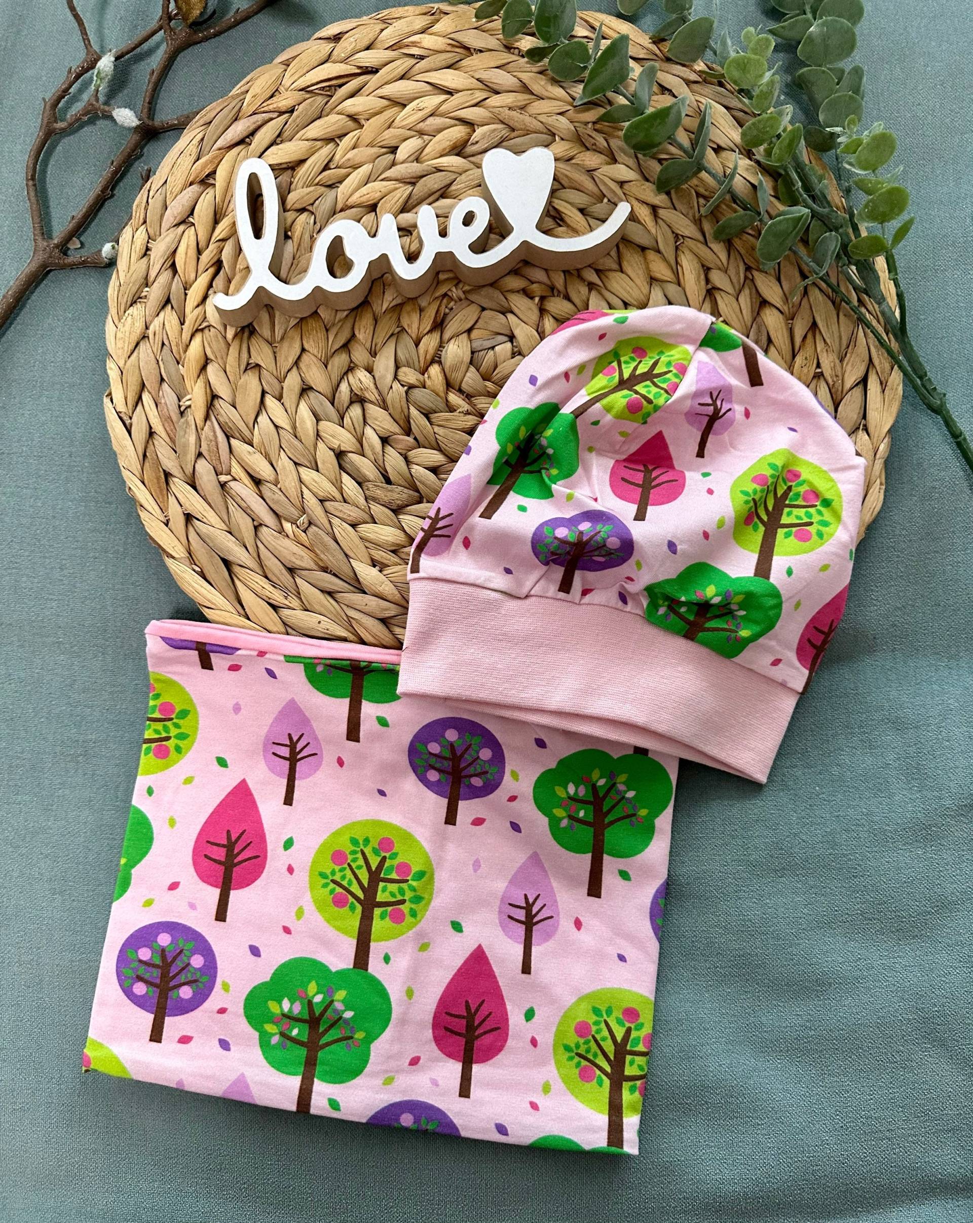 Set Beanie Und Loop „Zauberwald" Ku 49-53 von BrandmadeRegensburg