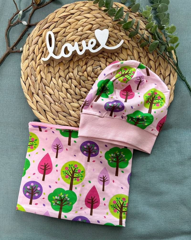Set Beanie Und Loop „Zauberwald" Ku 49-53 von BrandmadeRegensburg