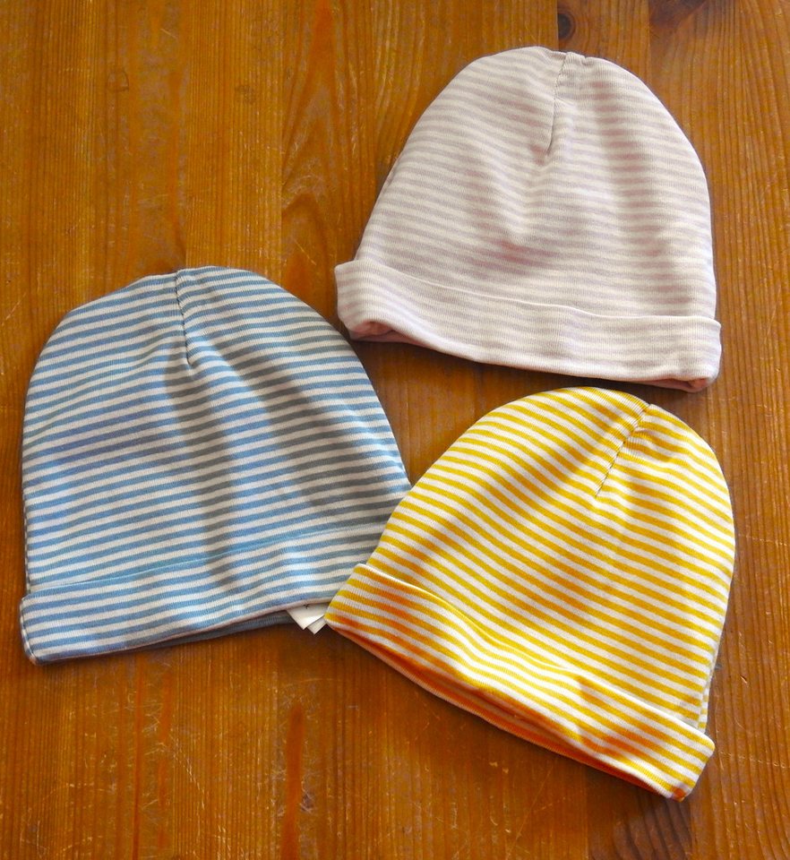 Brands4Kids Erstlingsmütze Gestreift und nicht Kariert 100% Baumwolle von Brands4Kids