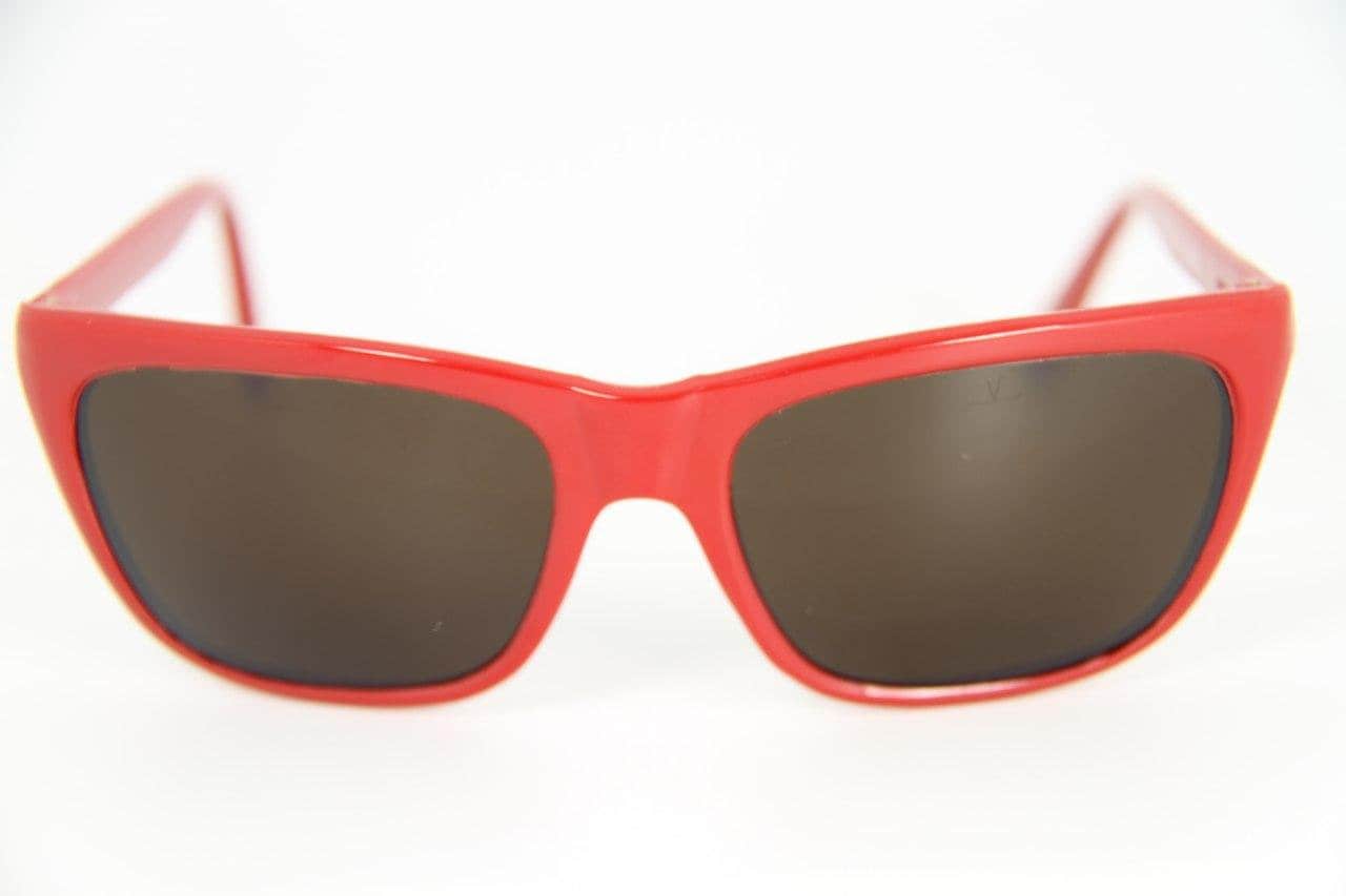 Vintage 1980 Vuarnet 006 Rote Sonnenbrille Px5000 Mineral Braune Linse von BrandsMarketStore