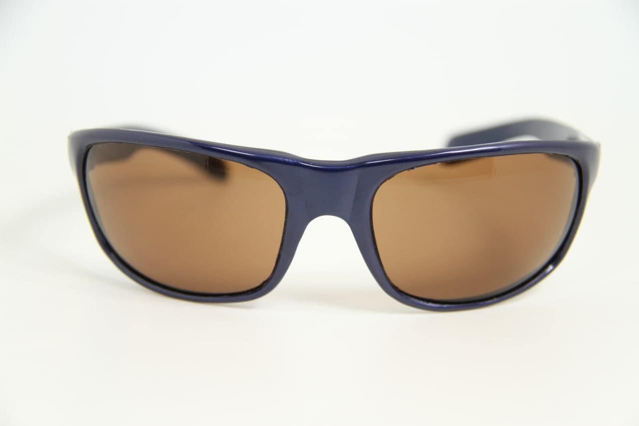 Vintage Bolle 3401 Dunkelblaue Sonnenbrille Pc Brown Lens von BrandsMarketStore