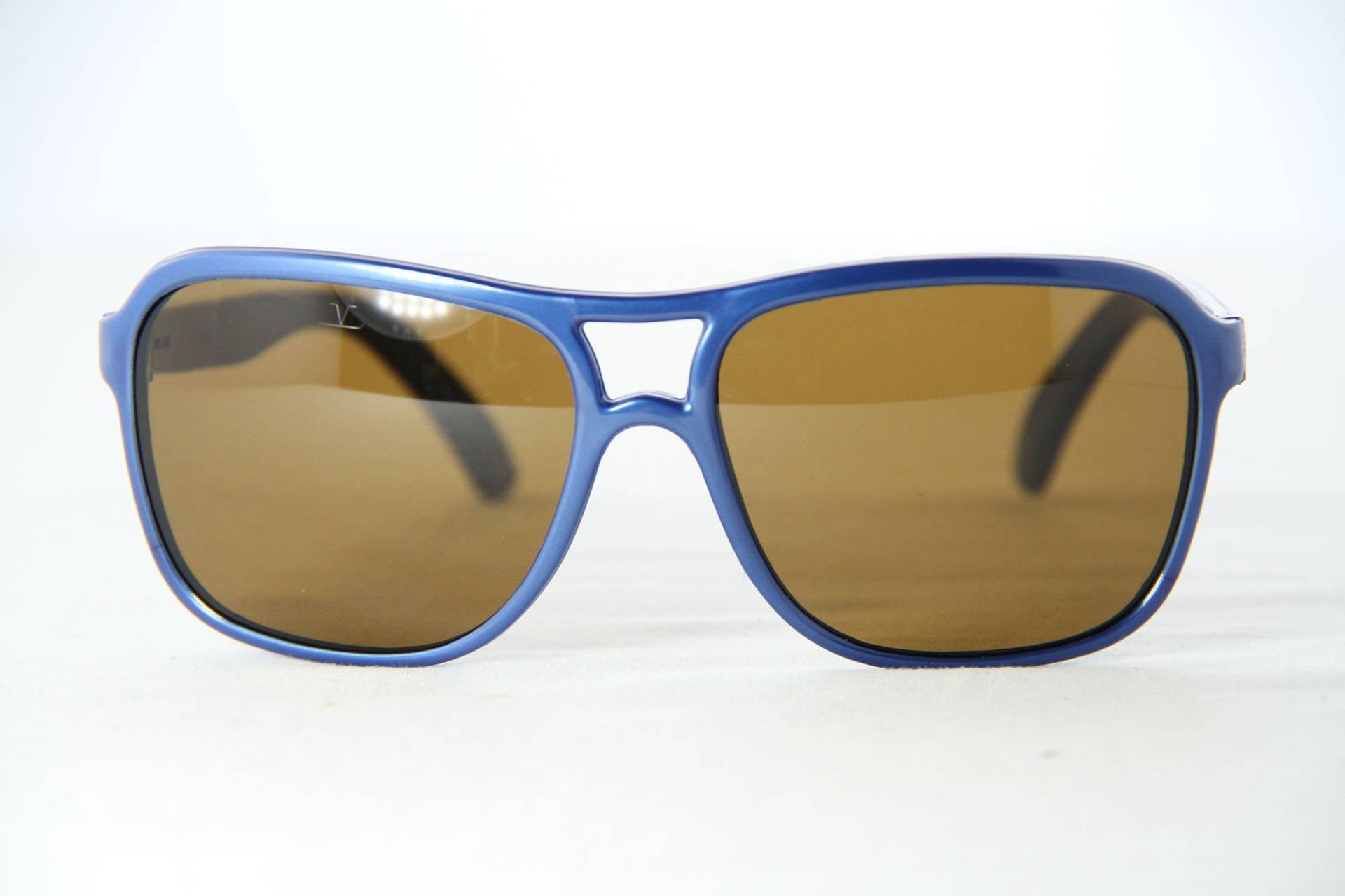 Vintage Vuarnet 003 Blue Gitan Sonnenbrille Px2000 Braune Linse von BrandsMarketStore