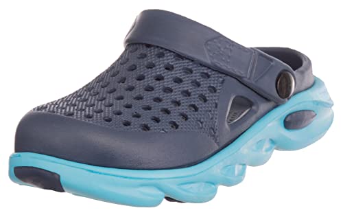 Brandseller Kinder Clogs mit breiter Sohle – Sommerclogs & Badeschuhe für Jungen & Mädchen – rutschfest, Zweifarbig & Bequem – Ideal für Garten, Kita & Freizeit Navy/Hellblau 31 Brandseller Kinder Clogs mit breiter Sohle – Sommerclogs & Badeschuhe für Jungen & Mädchen – rutschfest, Zweifarbig & Bequem – Ideal für Garten, Kita & Freizeit Navy/Hellblau 31 von Brandsseller