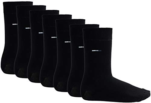 Brandsseller 7 Paar Herren Socken Business Farbe: Schwarz - Größe: 39-42 von Brandsseller