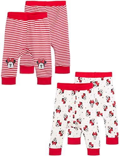 Brandsseller Baby Hose| 2er Set | 13-24 Monate | Rot/Weiß | mit Motiven im Stil von Minnie Mouse 86-92 von Brandsseller