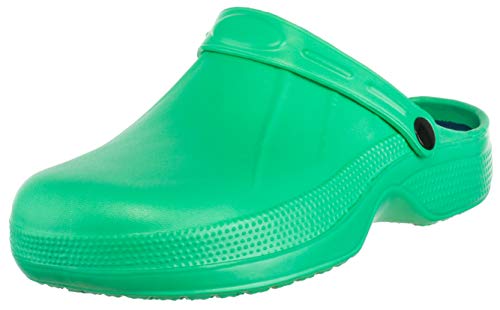 Brandsseller Damen Clog mit Eva Einlegesohle Hausschuh-Gartenschuh Grün 39 von Brandsseller