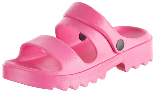 Brandsseller Damen Plateau Doppelriemen Sandalen Leicht und Weich Badeschuhe Sommerschuhe Hausschuhe Pantoletten Slides Pink 38/39 Brandsseller Damen Plateau Doppelriemen Sandalen Leicht und Weich Badeschuhe Sommerschuhe Hausschuhe Pantoletten Slides Pink 38/39 von Brandsseller