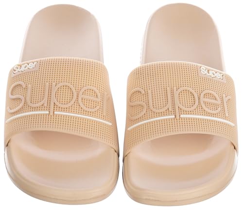 Brandsseller Damen Slipper Soft Pantolette – Wolkenweiche Freizeit- & Badeschuhe mit angenehmer Eva-Sohle – Leicht, Wasserfest & Super Design – Ideal für Garten, Zuhause & Urlaub Lachs 37 von Brandsseller