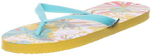 Brandsseller Flip Flops Schmetterling Zehentrenner Badeschuh Strandschuh Sommerschuh Gelb 39 von Brandsseller