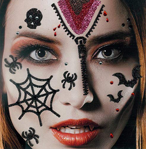 Brandsseller Gesichts-Tattoo Blut - Aufkleber Set Klebetattoos Temporäre Tattoos Halloween/Karneval Rot Brandsseller Gesichts-Tattoo Blut - Aufkleber Set Klebetattoos Temporäre Tattoos Halloween/Karneval Rot von Brandsseller