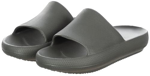 Brandsseller Herren Badelatschen Cozy – Wolkenweiche Freizeit- & Hausschuhe mit Dicker Eva-Sohle – Leicht, Wasserfest & Ergonomisch – Ideal für Garten, Zuhause & Urlaub Grün 46 Brandsseller Herren Badelatschen Cozy – Wolkenweiche Freizeit- & Hausschuhe mit Dicker Eva-Sohle – Leicht, Wasserfest & Ergonomisch – Ideal für Garten, Zuhause & Urlaub Grün 46 von Brandsseller