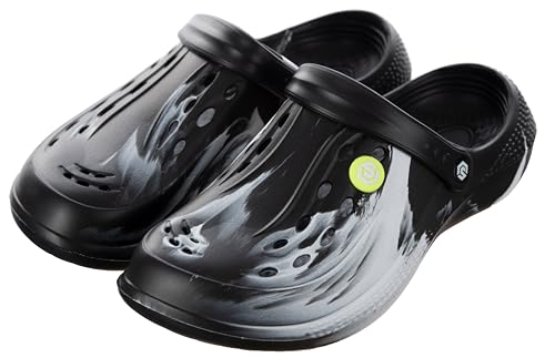 Brandsseller Herren Clogs Marmor Design 42/43 – Gemütlche Gartenclogs & Badeschuhe mit ergonomischem Fußbett, Belüftung & Fersenriemen – rutschfeste Freizeitschuhe Schwarz Brandsseller Herren Clogs Marmor Design 42/43 – Gemütlche Gartenclogs & Badeschuhe mit ergonomischem Fußbett, Belüftung & Fersenriemen – rutschfeste Freizeitschuhe Schwarz von Brandsseller