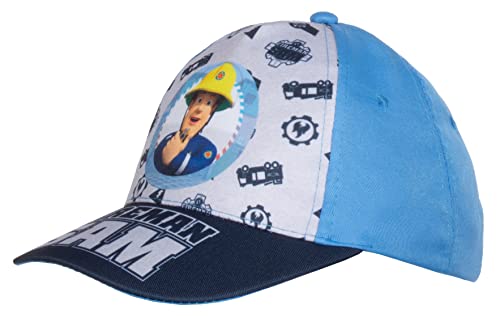 Brandsseller Jungen Kinder Cap 52 Kappe Sonnenhut mit Motiv Feuerwehrmann - Hellblau Brandsseller Jungen Kinder Cap 52 Kappe Sonnenhut mit Motiv Feuerwehrmann - Hellblau von Brandsseller