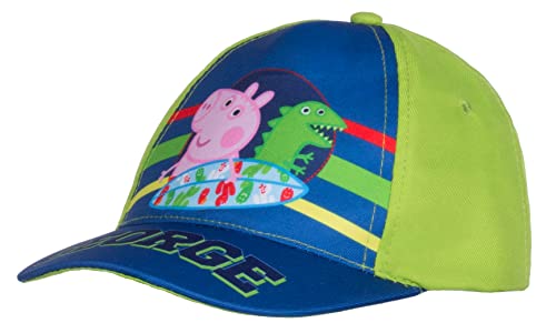 Brandsseller Jungen Kinder Cap Kappe Sonnenhut mit Motiv Schweinchen Grün 52 von Brandsseller