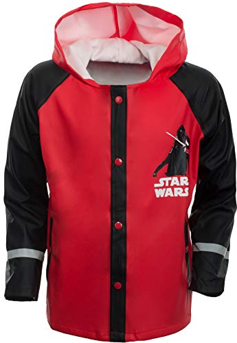 Brandsseller Jungen Kinder Regenjacke mit Motiven im Stil von Star Wars 122-128 von Brandsseller