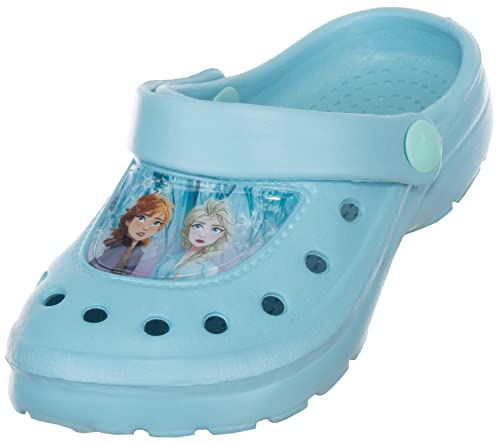 Brandsseller Kinder Clogs Hauschuh Gartenschuh Badeschuh Leichte Sommerclogs mit Motiven im Stil von Frozen | 29/30 von Brandsseller