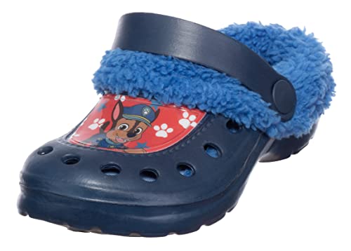 Brandsseller Kinder Clogs Winter Hauschuhe Gartenschuhe Leicht | Warm | Gefüttert | mit Motiven im Stil von Paw Patrol Dunkelblau/Blau 29/30 Brandsseller Kinder Clogs Winter Hauschuhe Gartenschuhe Leicht | Warm | Gefüttert | mit Motiven im Stil von Paw Patrol Dunkelblau/Blau 29/30 von Brandsseller