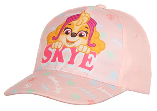 Brandsseller Mädchen Kinder Cap Kappe Sonnenhut mit Motiven im Stil von Paw Patrol Pink 54 von Brandsseller