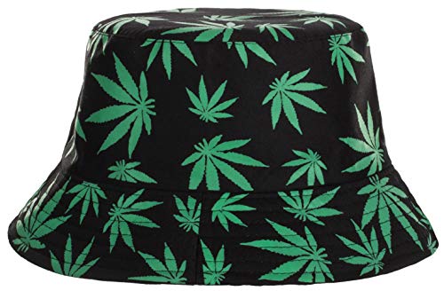 Brandsseller Sonnenhut Cannabis Design Fischerhut Sommerhut Travel Cap 100% Baumwolle Schwarz-Grün Brandsseller Sonnenhut Cannabis Design Fischerhut Sommerhut Travel Cap 100% Baumwolle Schwarz-Grün von Brandsseller