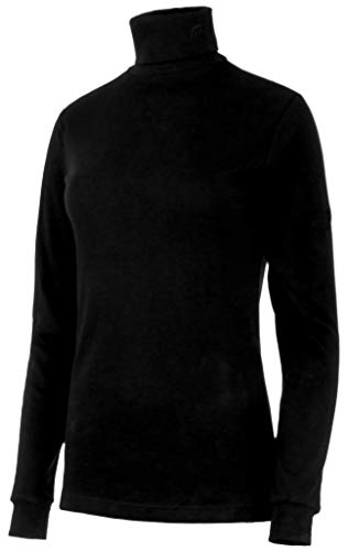 Medico Damen Ski Shirt, 100% Baumwolle, Langarm, Rollkragen von Brandsseller