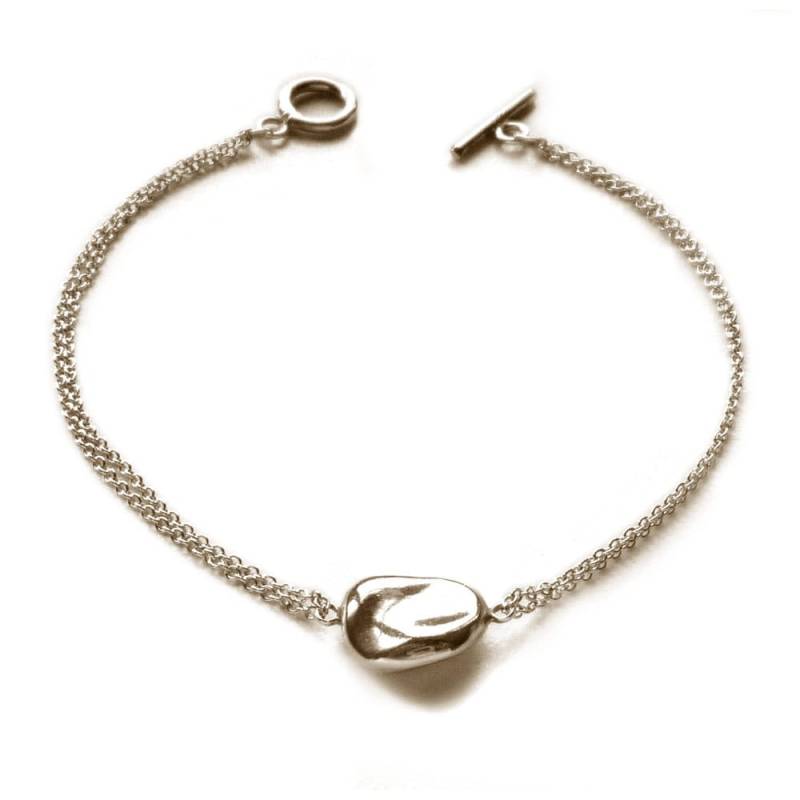 Kieselstein Charm Armband - Sterling Silber Kieselstein Charm Armband - Sterling Silber von BrandtsJewellery