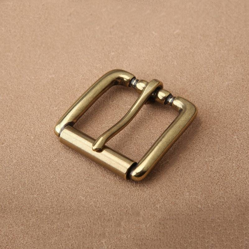 Messing Roller Pin Schnalle Vintage Solide Gürtelschnalle Einzelne Prong Ersatz Hand Diy Zubehör Für Mann Frau von BrassCentury