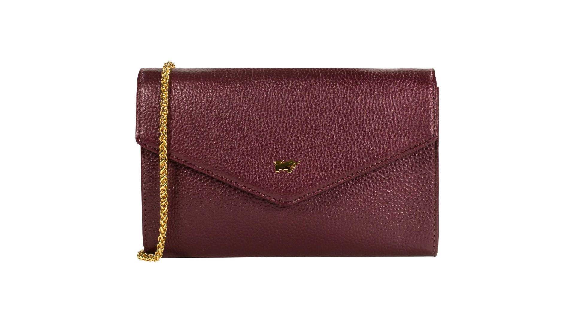 Braun Büffel - ALESSIA Clutch Clutch Merlot Dunkelrot von Braun Büffel