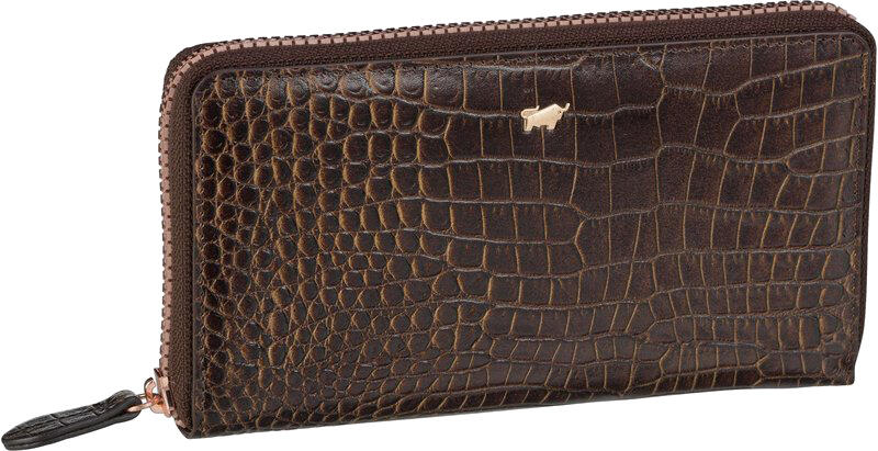 Braun Büffel - Braun Büffel Amalfi RV-Langbörse 18CS echt Leder choco Braun von Braun Büffel