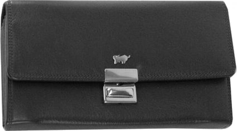 Braun Büffel - Braun Büffel Golf Kellnerbörse klein echt Leder schwarz Schwarz von Braun Büffel