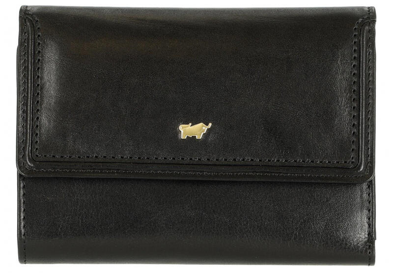 Braun Büffel - Braun Büffel Venice Damengeldbörse M echt Leder schwarz Schwarz von Braun Büffel