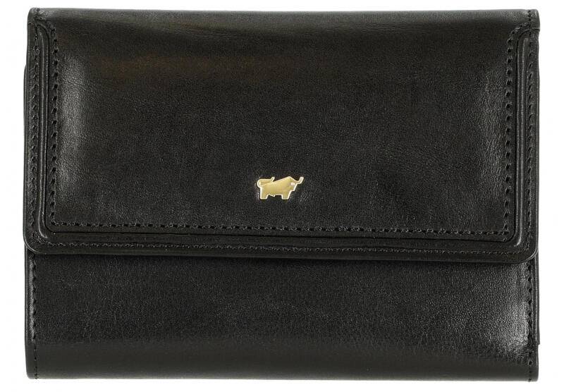 Braun Büffel - Braun Büffel Venice Damengeldbörse M echt Leder schwarz Schwarz von Braun Büffel
